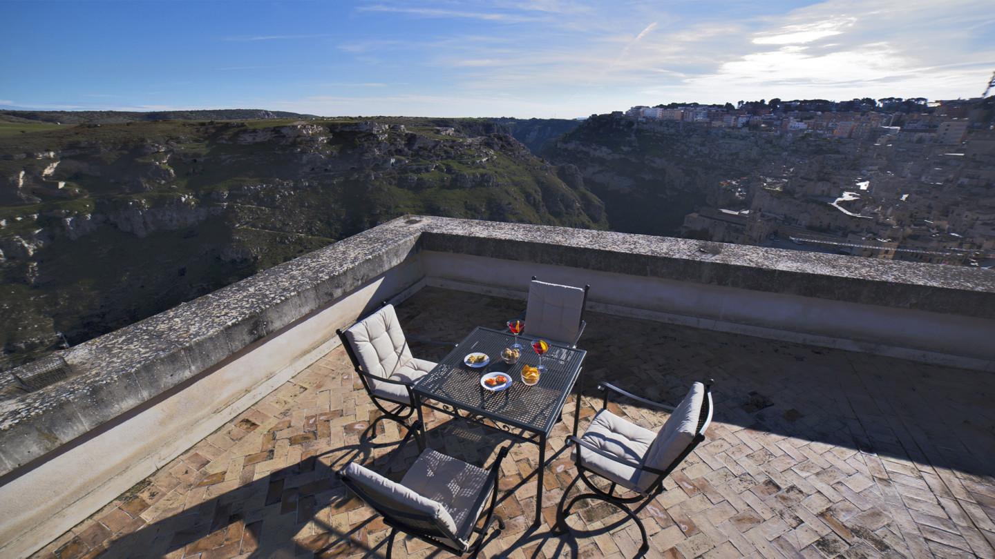 Hôtel Palazzo Viceconte à Matera Extérieur photo